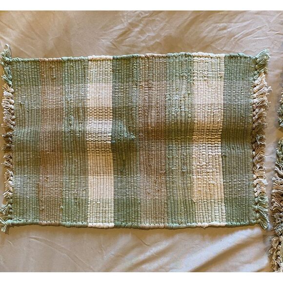 Linden Street Placemats, Set Of 6, Fall Colors - Picture 4 of 5